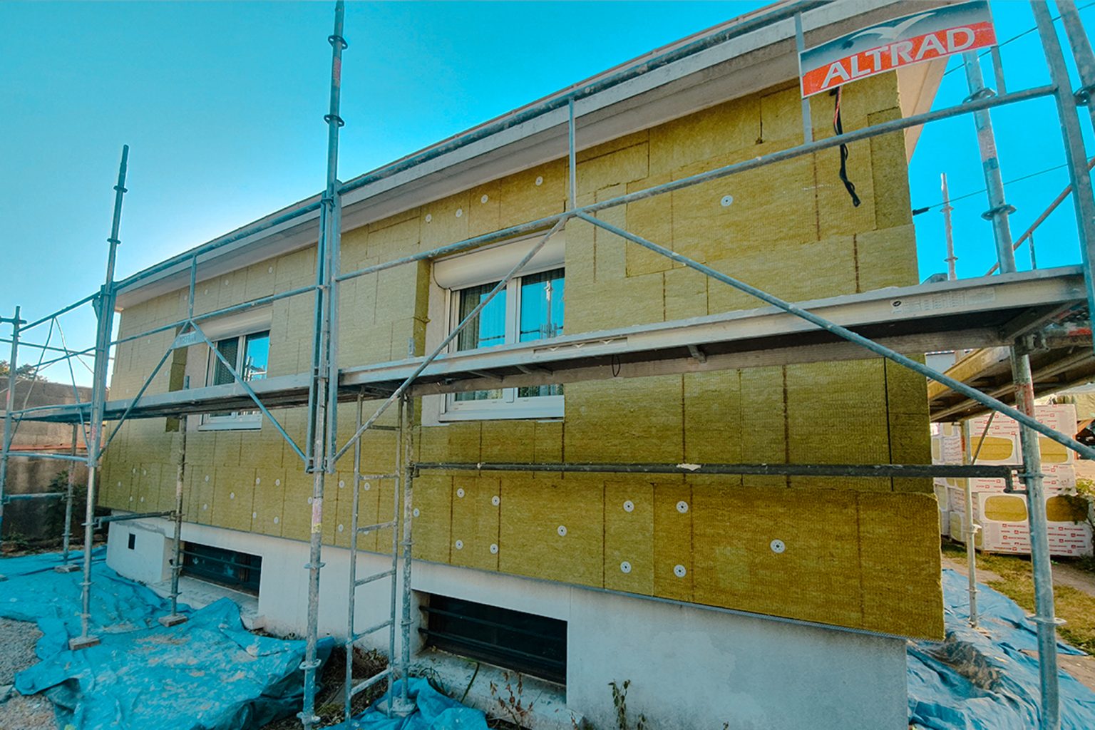 Isolation extérieure travaux-10