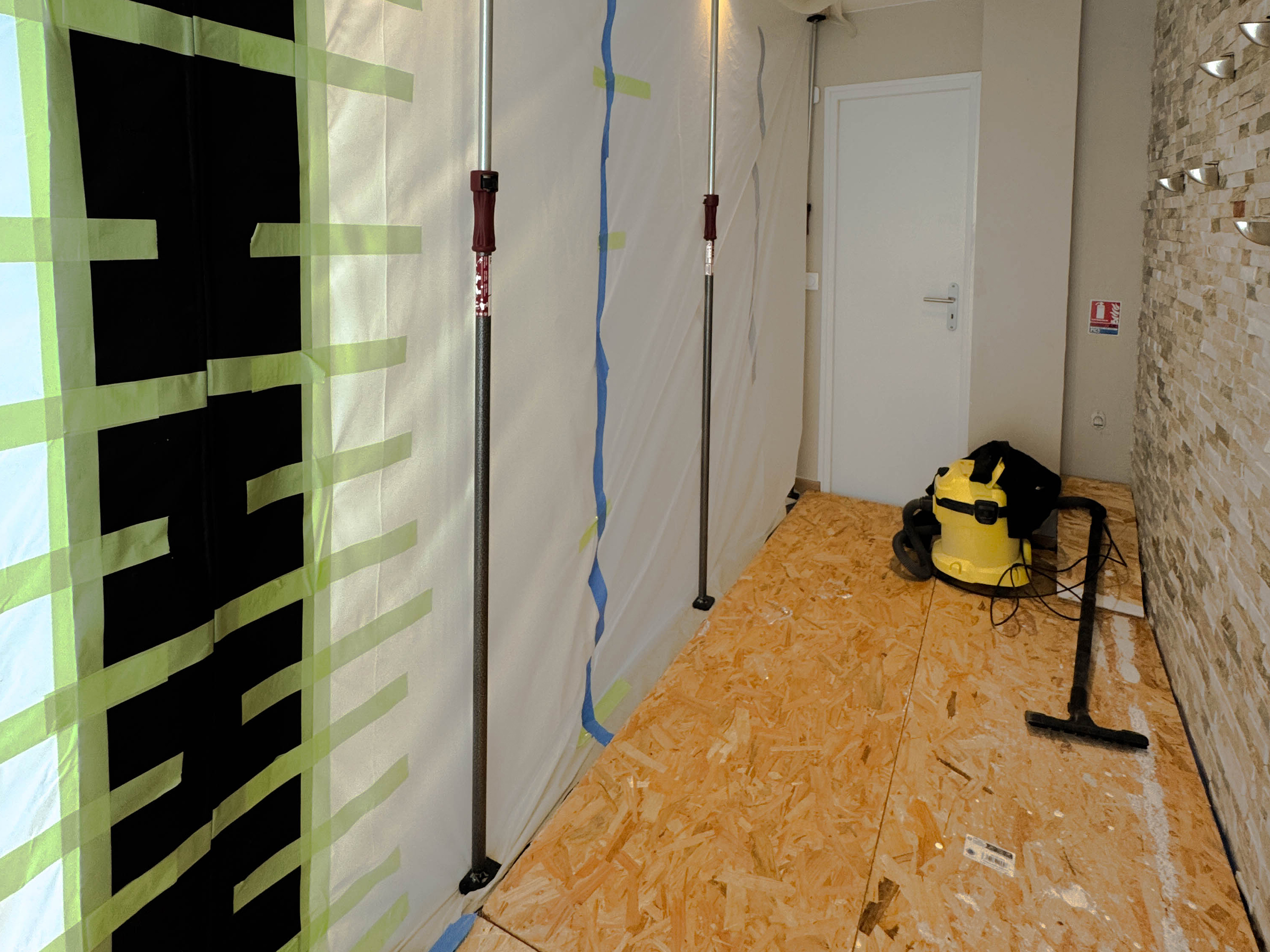 travaux de rénovation intérieure